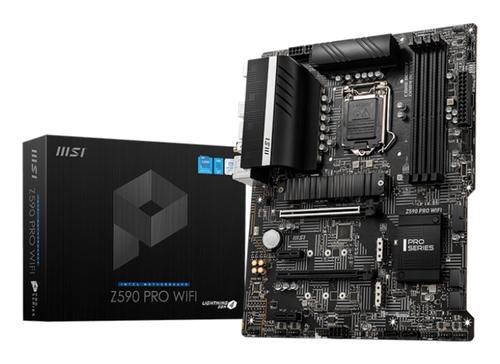 MSI Z590 PRO WIFI материнская плата Intel Z590 LGA 1200 (Socket H5) ATX
