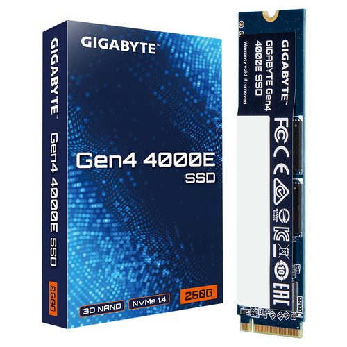 GIGABYTE Gen4 4000E 250 GB M.2 PCI Express 4.0 NVMe 3D NAND, afbeelding 5