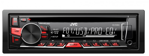 JVC KD-R464E car media receiver Black