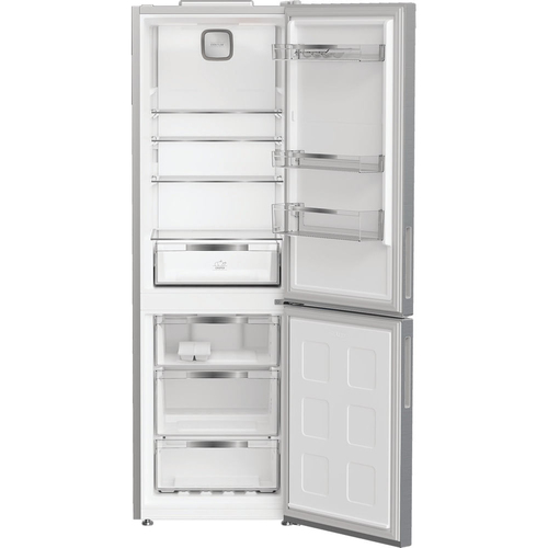 Hotpoint Hpk 26362 XP5UK 186cm 60/40 No Frost Fridge Freezer - Grey - D Rated, Grey - image 3