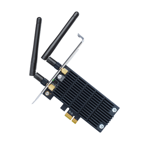 ARCHER T6E ADAPTADOR INALAMBRICO PCI EXPRESS TP-LINK ARCHER T6E AC1300 BANDA DUAL 2.4GHz 400Mbps y 5GHz 867 Mbps 2 ANTENAS UPC 845973092559