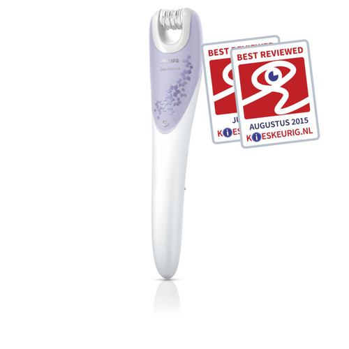Philips Satinelle HP6565/00 epilator 12 tweezers Violet, White