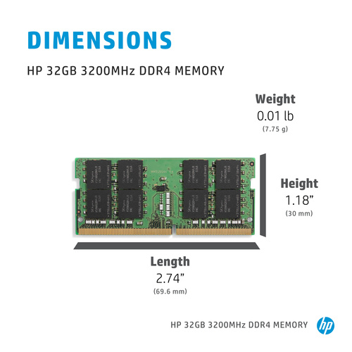 HP 32 GB 3200MHz DDR4 – image 2