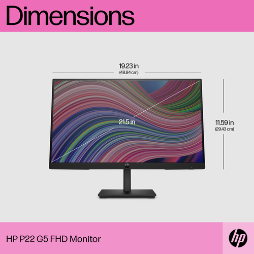HP P22 G5 FHD Monitor – image 8