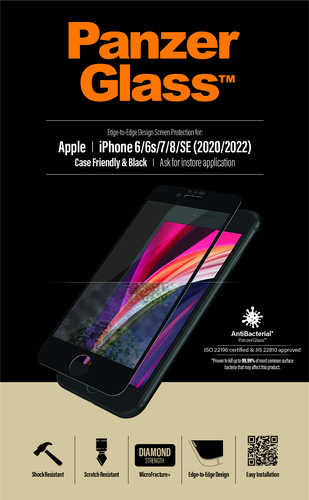 PanzerGlass Screen Protector Apple iPhone 8  7  6s  6  SE 20202022  Edge-to-Edge – Foto 9 von 9
