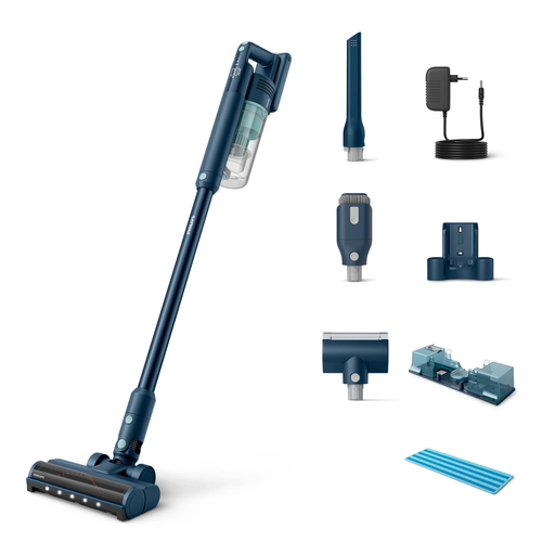 Philips 5000 series XC5141/01R1 stick vacuum/electric broom Battery Dry&wet Cyclonic Bagless Grey – image 4