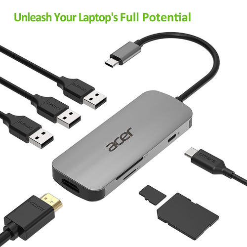 Acer 7in1 Type C port Hub – image 3