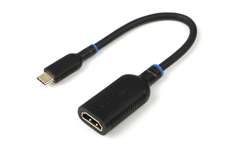 Microconnect MC-USBCHDMI-A Videokabel-Adapter 0,2 m USB Typ-C HDMI Schwarz