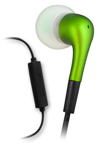 IFROGZ EarPollution Luxe Earbuds w/ mic