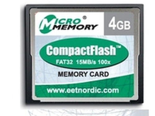 CoreParts MMCFX100/4GB memory card CompactFlash