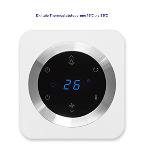 Clean Air Optima CA-904W Hot & Cool Ventilatorkachel Wit, afbeelding 4