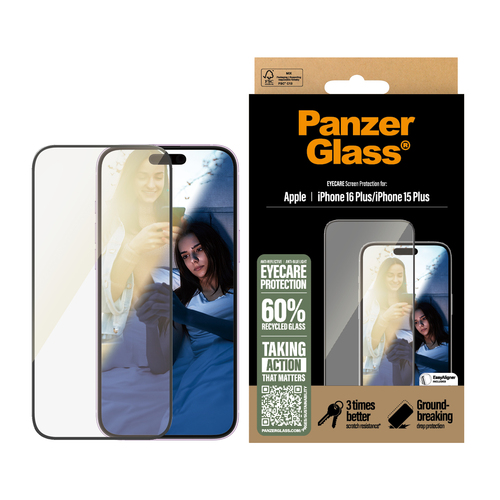 PanzerGlass Eyecare - Schermbeschermer voor mobiele telefoon, afbeelding 2