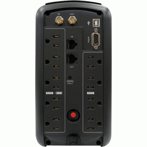 CyberPower CP850AVRLCD sistema de alimentación ininterrumpida (UPS) Línea interactiva 0,85 kVA 510 W imagen 2