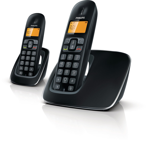 Philips BeNear CD1902B/96 telephone DECT telephone Caller ID Black
