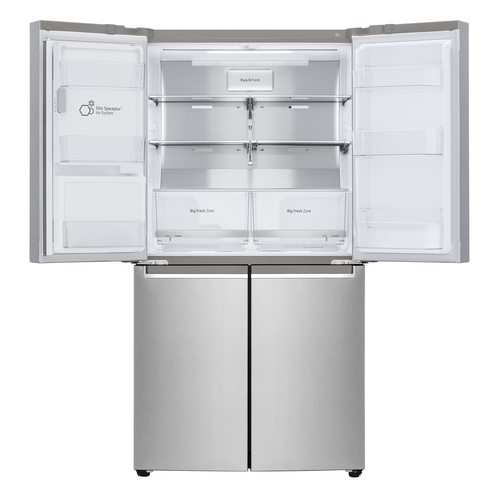 LG NatureFRESH side-by-side refrigerator Freestanding – image 7