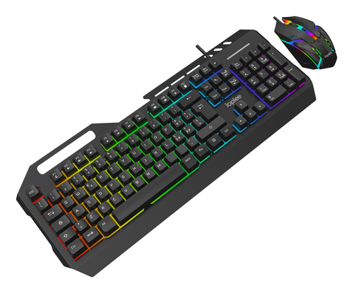 IOPLEE 289G keyboard Mouse included Gaming USB QWERTY Black – image 7