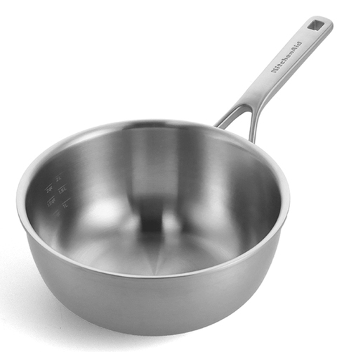 KitchenAid Multi-Ply Stainless Steel Chef's Pan in Silver Silver - image 1