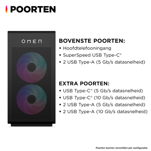 OMEN 35L Gaming Desktop PC GT16-0240nd (B8UP9EA) gaming pc – Foto 8 van 10