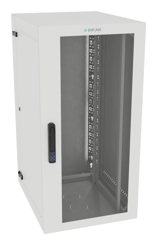 Vertiv VR Rack GL48WMCMP-W-SE-00-CM rack cabinet 25U Wall mounted rack White