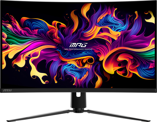 Msi Mpg 321CURX 4K Ultra HD 32" Curved QD-OLED Gaming Monitor - Black - image 2