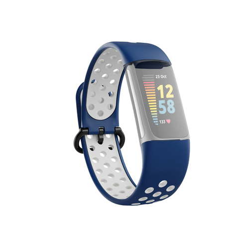 Hama 00086247 smart wearable accessory Ремень Синий, Серый Силиконовый