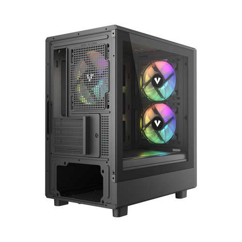VIDA SPIRE M MATX BLACK GAMING CASE – image 7