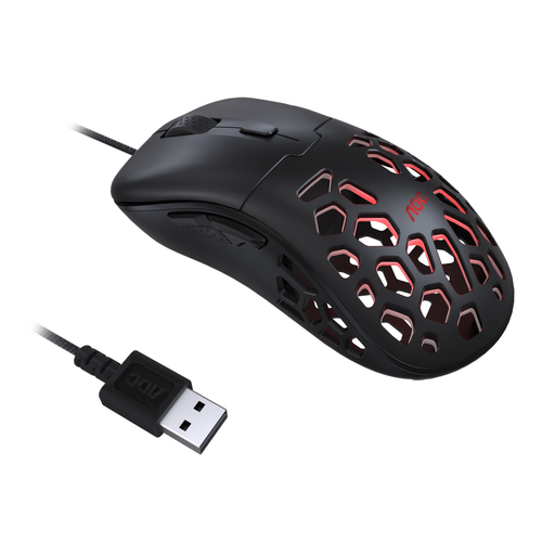AOC GM510 mouse Gaming Right-hand USB Type-A Optical 16000 DPI – image 5