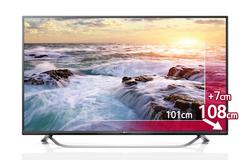 LG 43UF7787 TV 109.2 cm (43") 4K Ultra HD Smart TV Wi-Fi Black