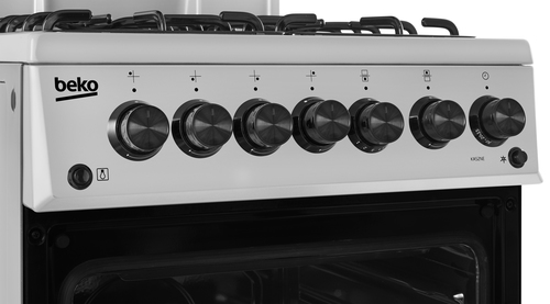 Beko KA53NES cooker Gas Silver – image 7