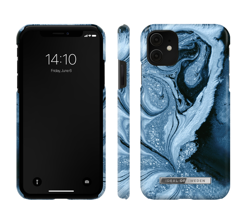 iDeal of Sweden Printed Case iPhone 11/XR Sapphire Swirl – image 2
