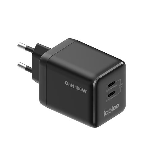 IOPLEE 8055776236353 mobile device charger Smartphone, Tablet, Laptop Black AC Fast charging Indoor – image 2