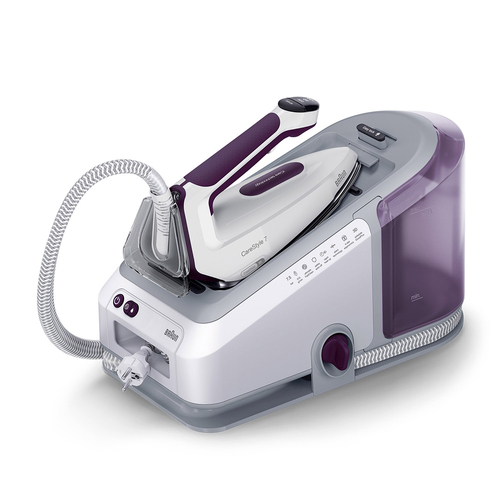 Braun CareStyle 7 IS7266VI Pressurized steam ironing station 2700 W 2 L EloxalPlus soleplate Фиолетовый