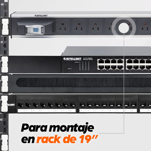 Barra PDU INTELLINET 713955