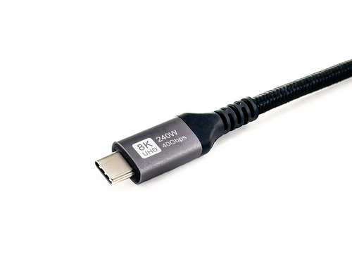 Equip 128380 USB-kabel USB4 Gen 3x2 0,5 m USB C Zwart, afbeelding 3