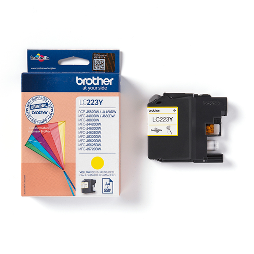 Brother LC223Y Inkjet Cartridge Yellow LC223Y - image 2