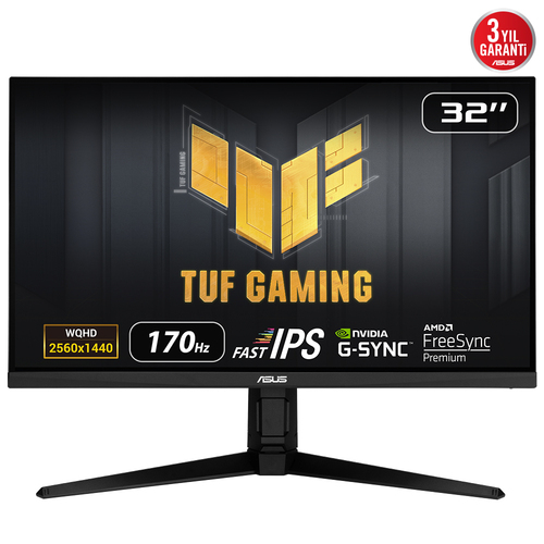 ASUS TUF Gaming VG32AQL1A монитор для ПК 80 cm (31.5") 2560 x 1440 пикселей Wide Quad HD LED Черный
