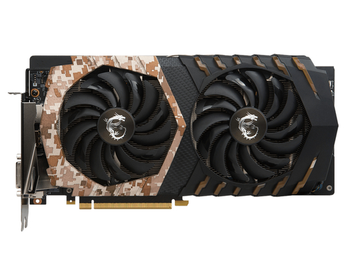 MSI GTX 1060 Camo Squad 6G NVIDIA GeForce GTX 1060 6 GB GDDR4