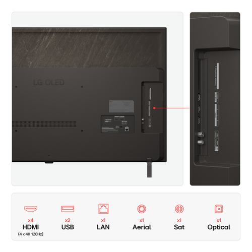 LG OLED48B56LA 48 4K Ultra HD Hdr Smart OLED AI TV Dolby Vision Dolby - image 4