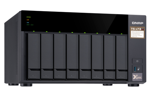 QNAP TS-873-8G NAS Tower AMD Embedded R-Series SoC RX-421ND – image 4