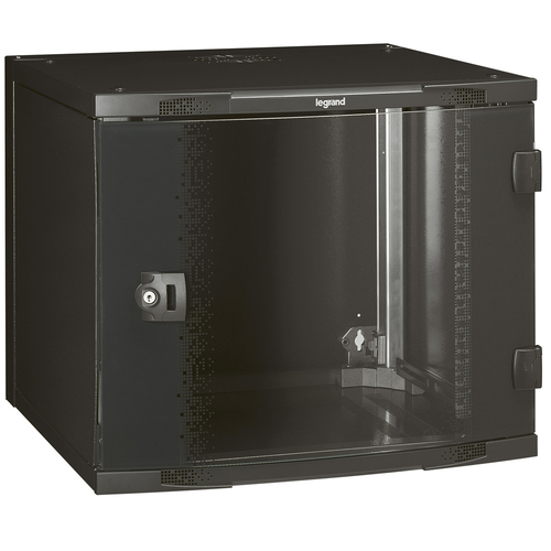 Legrand 046211 rack cabinet 9U Wall mounted rack Black