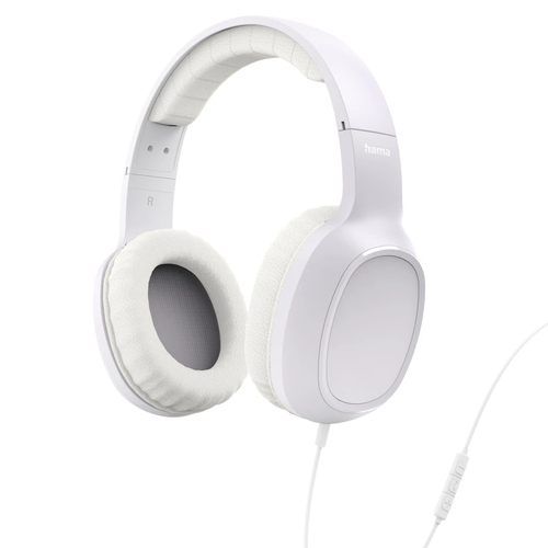 Hama Fun C Гарнитура Проводная Оголовье Calls/Music USB Type-C Белый