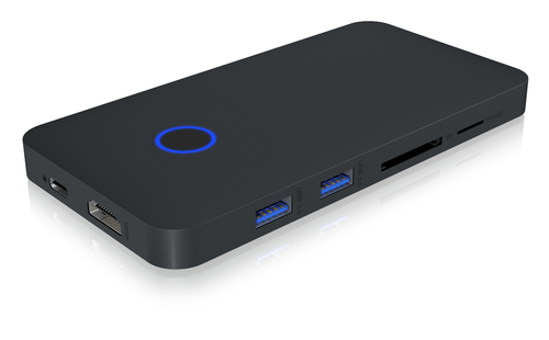 ICY BOX IB-DK2108M-C Wired USB 3.2 Gen 1 (3.1 Gen 1) Type-C Anthracite – image 7