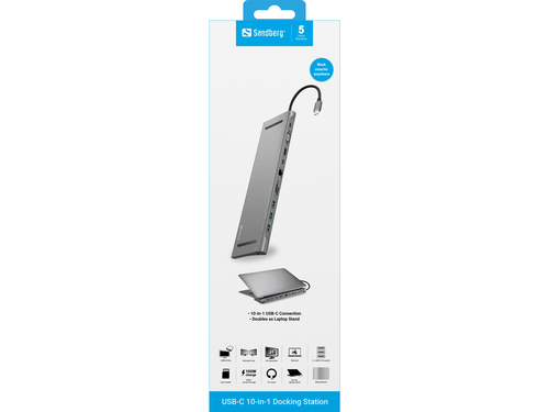 USB-C 10-in-1 Docking Station, afbeelding 3