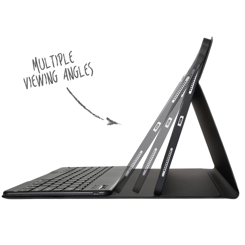 Accezz QWERTZ Bluetooth Keyboard Bookcase iPad Air 13 inch (2024) M2 - Zwart, afbeelding 3