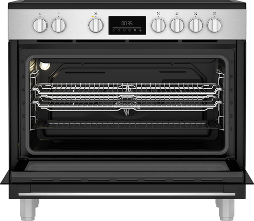 Beko BGM30223EX 90cm Single Oven Range Cooker with 5 Zone Ceramic Hob – image 5