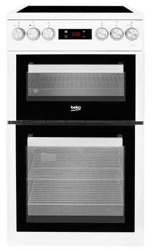 Beko XDVC5XNTW cooker Freestanding cooker Electric Ceramic hob White