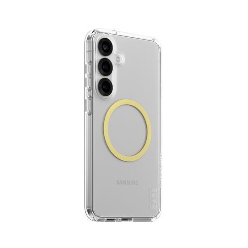 PanzerGlass CARE™ by PanzerGlass® Urban Combat Case Transparent w. Chardonnay Qi Compatible Samsung Galaxy S25+ – image 1