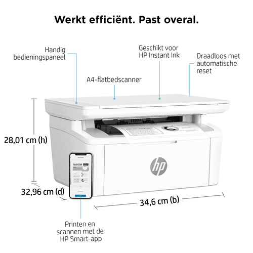 HP LaserJet M140w MFP – Foto 10 van 10