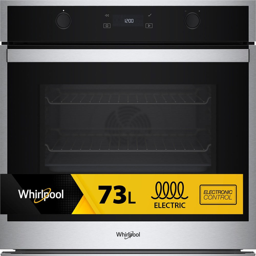Whirlpool WOI68HU0SXA 73 L Black, Stainless steel