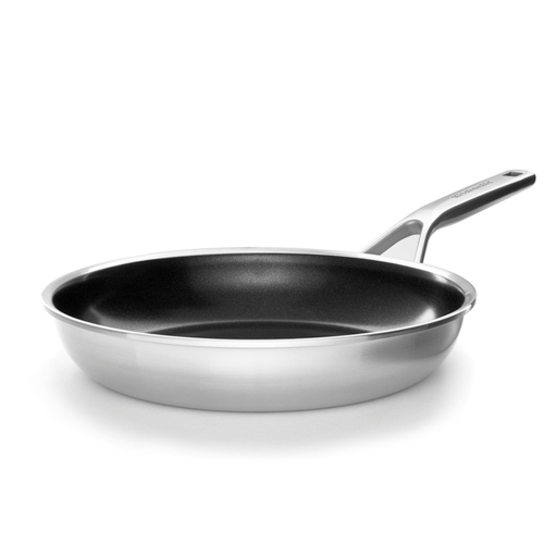 KitchenAid Multi-Ply Stainless Steel Non-Stick Frying Pan in Silver Size: 24 cm Silver 24 cm - image 1